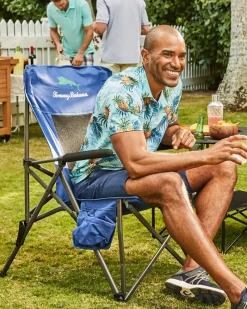 Tommy Bahama Champion's Chair Navy Hot