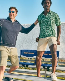 Tommy Bahama Deluxe Folding Stadium Chair Navy Clearance