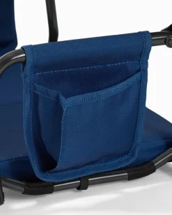 Tommy Bahama Deluxe Folding Stadium Chair Navy Clearance