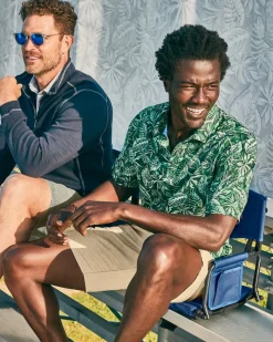 Tommy Bahama Deluxe Folding Stadium Chair Navy Clearance