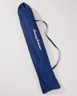Tommy Bahama Easy-Set-Up Umbrella with ANCHORX™ Navy New