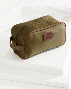 Tommy Bahama Nylon Toiletry Bag Olive Outlet
