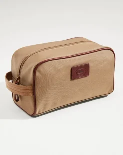 Tommy Bahama Tonal Nylon Toiletry Bag Khaki Outlet