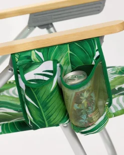 Tommy Bahama Tropical Fronds Deluxe Backpack Beach Chair Multicolor Hot