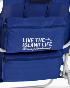 Tommy Bahama Wavy Marlin Deluxe Backpack Beach Chair Navy Online
