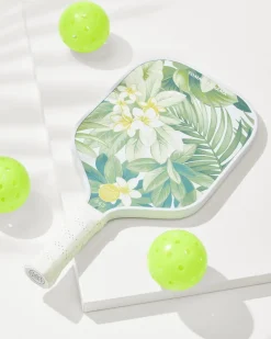 Tommy Bahama x Coastal Pickle Lush Lines Pickleball Paddle Green Sale
