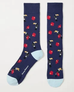 Tommy Bahama Toucan Beak-Cation Socks Coastline