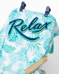 Tommy Bahama Towel Clip - Set of 2 Navy Clearance