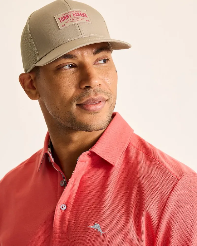 Tommy Bahama Vintage Packable Trucker Cap Khaki Online
