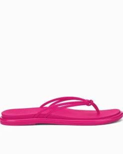 Tommy Bahama Women's Olukai® 'Aka Sandals Pink Plumeria Clearance