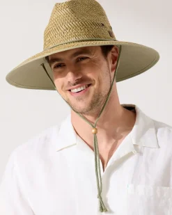 Tommy Bahama Yamba Surf Straw Hat Khaki Best